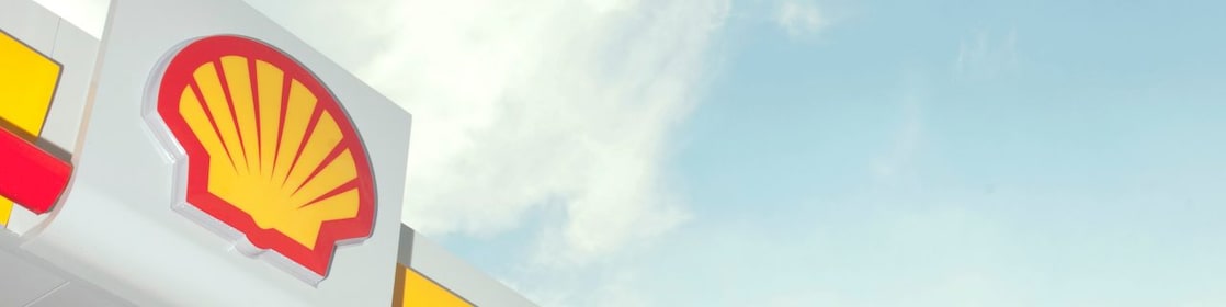 A Shell fésűkagylója egy kiskereskedelmi üzemanyagtöltő állomáson