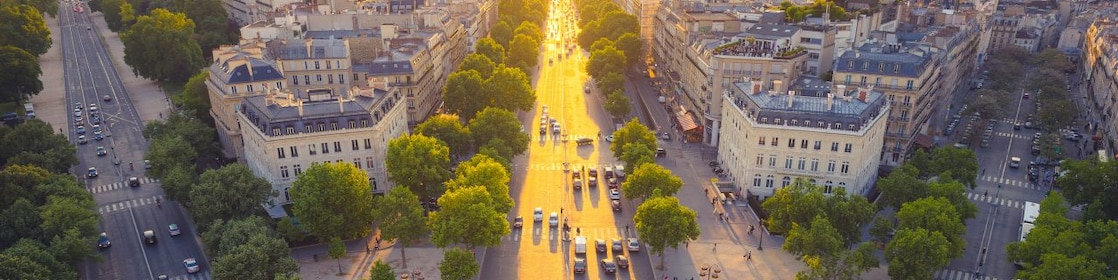 Apus de soare în Paris