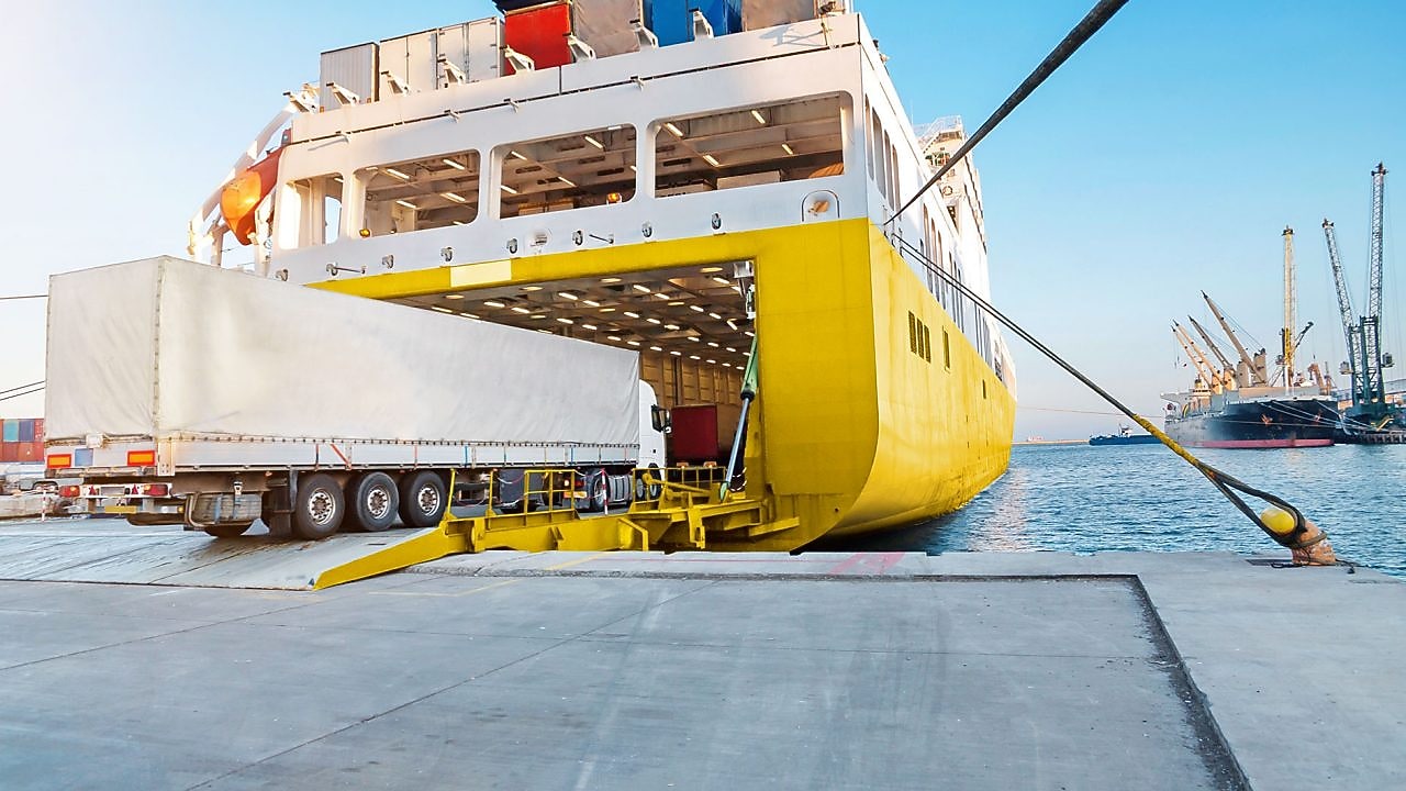 kamiont szállító teherhajó